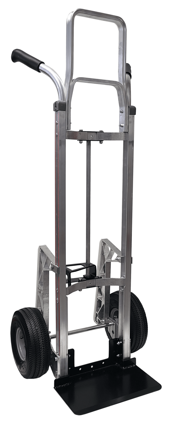 Standard Double Grip Handle, Curved Back Frame w/ Sliding Keg Hook, 10" Pneumatic Wheels (A11-B5K-C29-D5-E1E-E52)