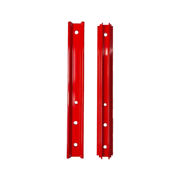 Frame<br>Red Powder Coat<br>Side Channel Reinforcement