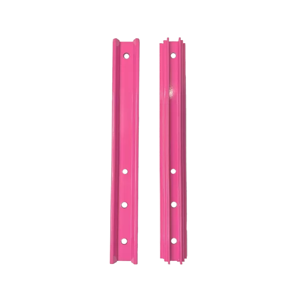Frame<br>Pink Powder Coat<br>Side Channel Reinforcement