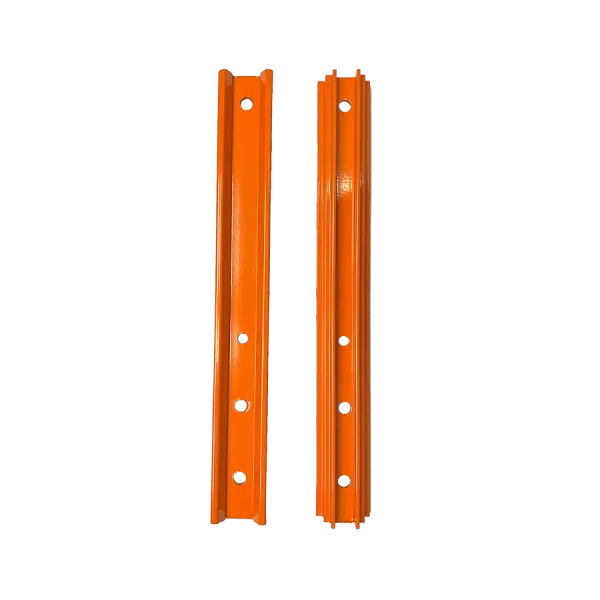 Frame<br>Orange Powder Coat<br>Side Channel Reinforcement