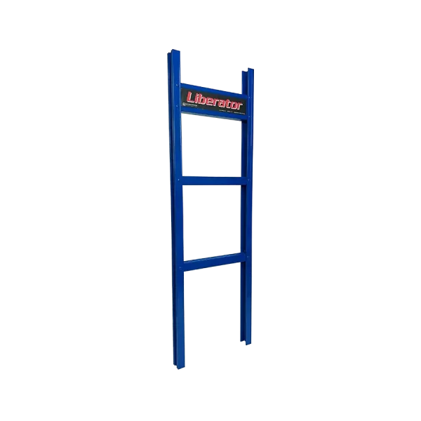 B1#01<br>Blue Powder Coat<br>Standard Straight Back Frame