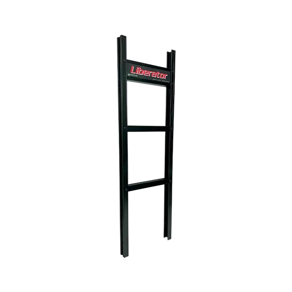 B1#03<br>Black Powder Coat<br>Standard Straight Back Frame