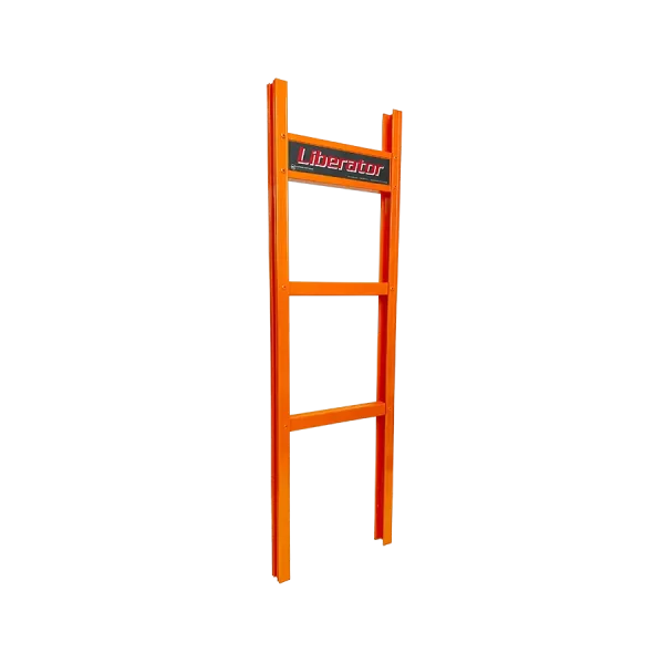 B1#07<br>Orange Powder Coat<br>Standard Straight Back Frame